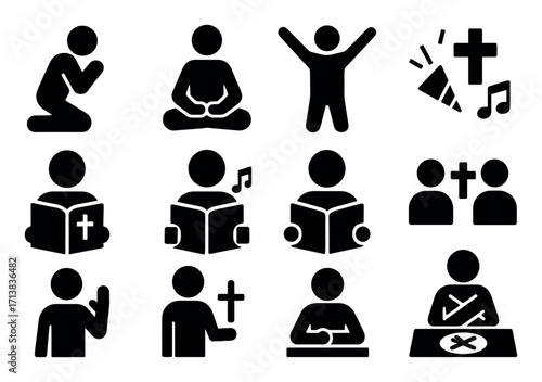 Religious Activities Icons