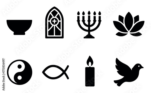 Religious Icon Set