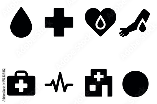 Blood Donor Icons