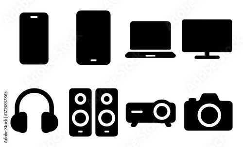Multimedia Device Icons