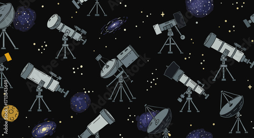 Telescopes and Galaxies A Cosmic Pattern