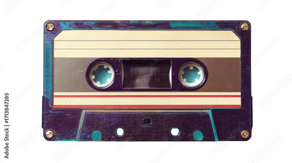 Obraz premium Vintage audio cassette tape (1)