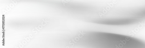 Silver background with metal mirror texture. Chrome gradient surface with simple abstract light ball. vector ilustration