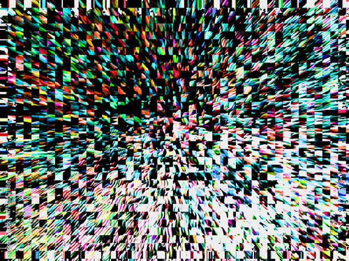 Colorful geometric abstract background image