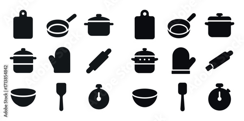 Culinary Icons Grid