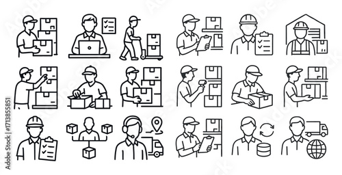 Retail Roles Icons