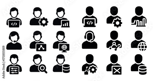 Tech Profession Icons