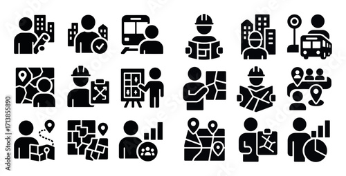 Urban Planning Icons