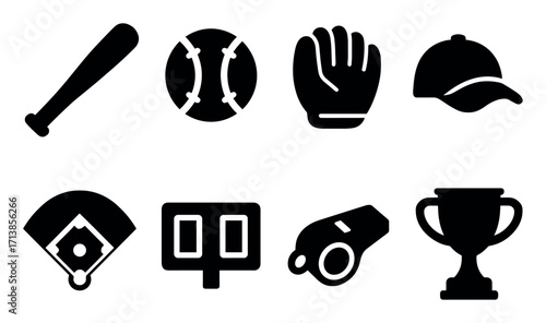 Baseball Icon Set