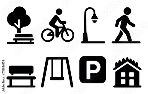 Urban Icons Set