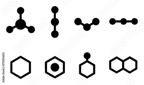Hydrocarbon Icon Set
