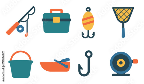 Fishing Gear Icons