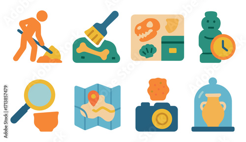 Archaeology Activity Icons