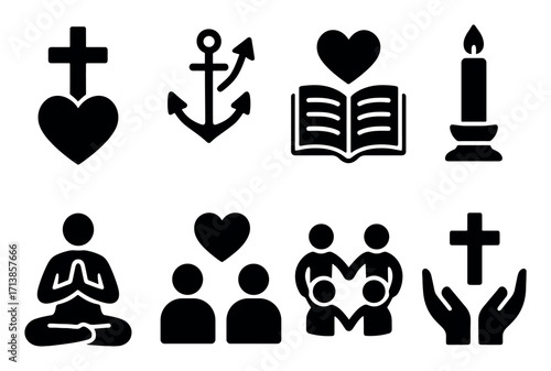 Religion Icon Set