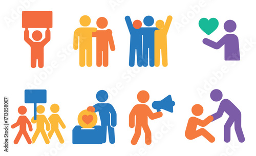 Solidarity Icon Grid