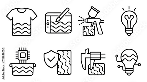 Minimalist Hydrographic Icons