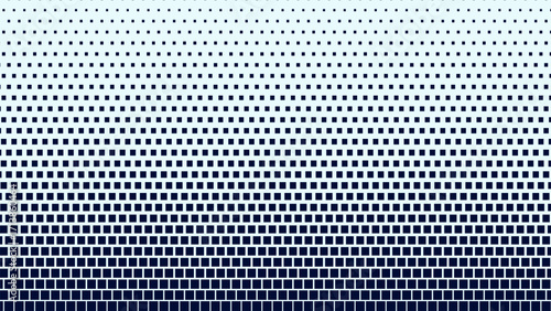 Halftone texture of squares on a white background. Design element for web banners, wallpapers, postcards, and websites. Vector illustration.