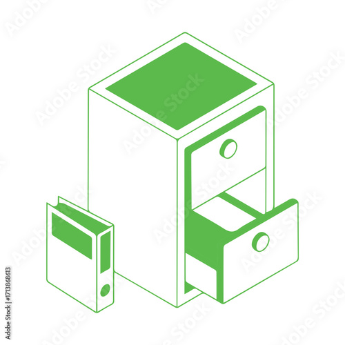 Isometric Office Files