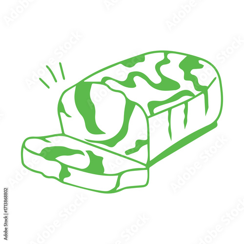 Swirled Bread Loaf