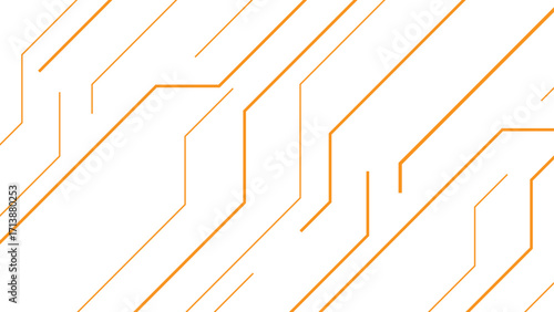 Abstract technology-inspired background with diagonal circuit-like lines. Electronic pathways or futuristic wiring patterns. Linear flow sense of motion, innovation, and connectivity.