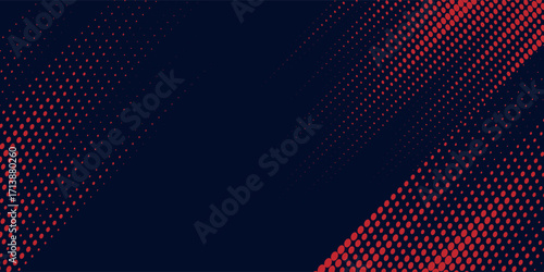 Black and red abstract grunge background with halftone style modern arts sport background abstract art