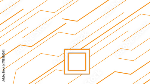 Abstract technology-inspired background with diagonal circuit-like lines. Electronic pathways or futuristic wiring patterns. Linear flow sense of motion, innovation, and connectivity.