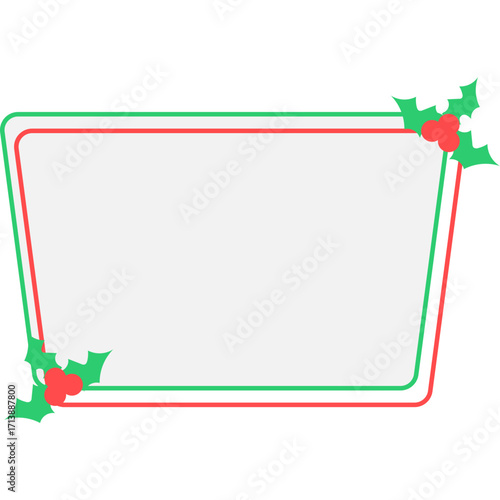 Christmas Text Box Frame