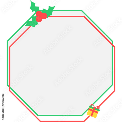 Christmas Text Box Frame