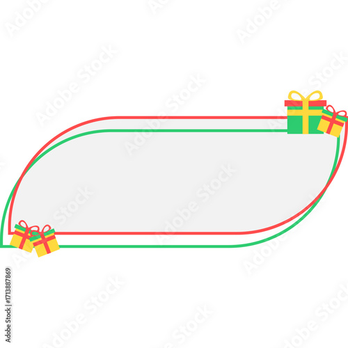 Christmas Text Box Frame