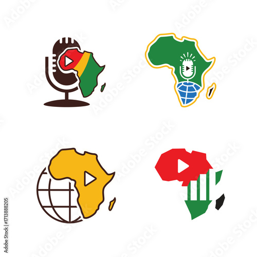African podcast logo