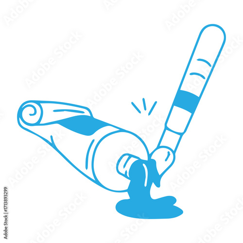 Creative Paint Spill