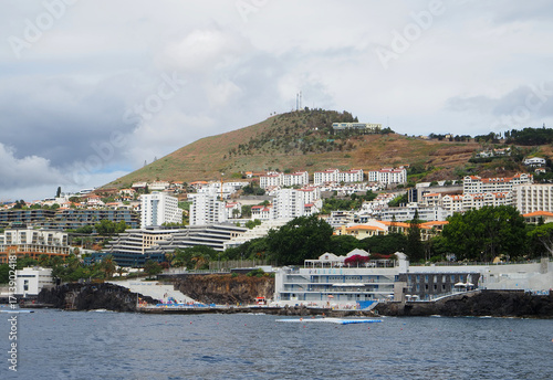 Wallpaper Mural Funchal - the capital of Madeira island as seen from a boat Torontodigital.ca