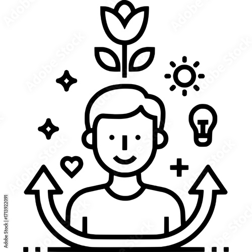Self Improvement Icon