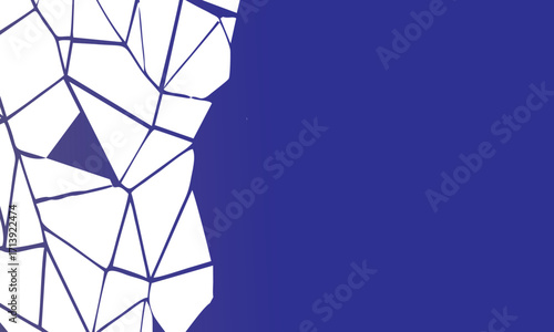 Modern Colorful Polygon Shattered Glass Texture