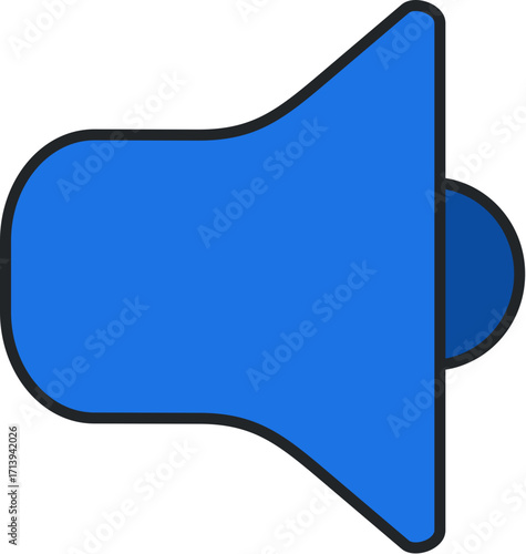 vector flat simple icon graphic sound