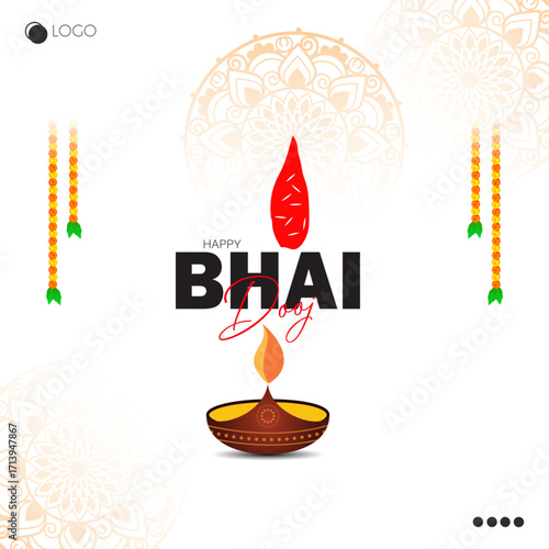 Bhai Dooj is a Hindu festival celebrating the special bond between brothers and sisters.