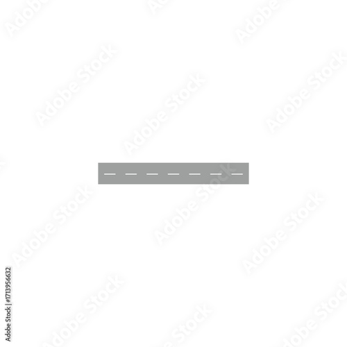 Highway geometric symbol simple logo vector
