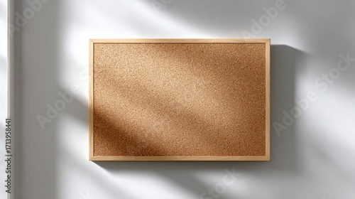 Minimal Cork Bulletin Board for Notes and Memos

