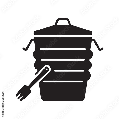 Durable compost bin solid gardening tool design