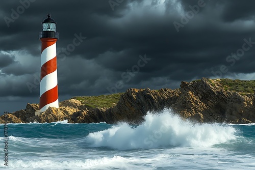 lighthouse on the coast