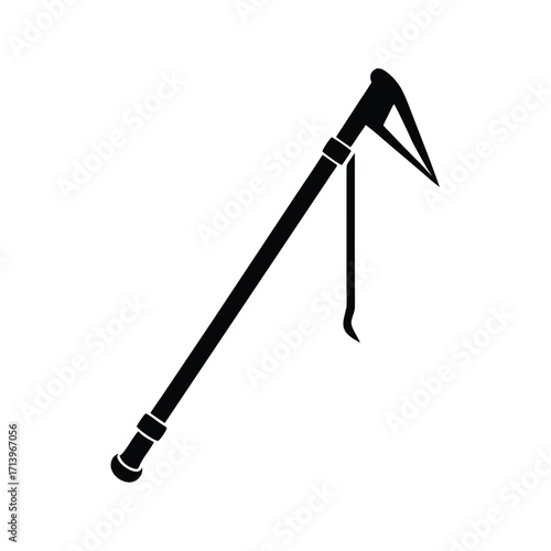 Hiking Stick Icon Vector Art