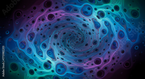 Abstract blue purple background 4k