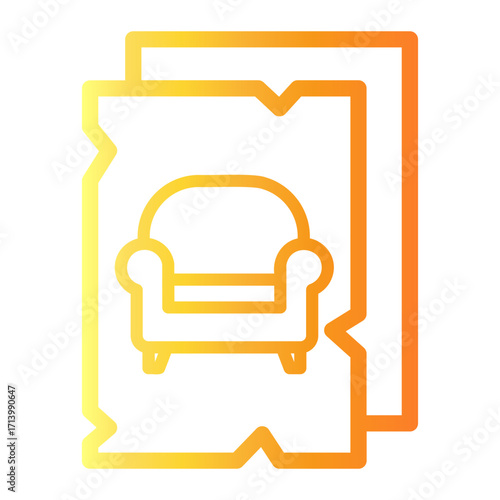 online shop Line Gradient Icon