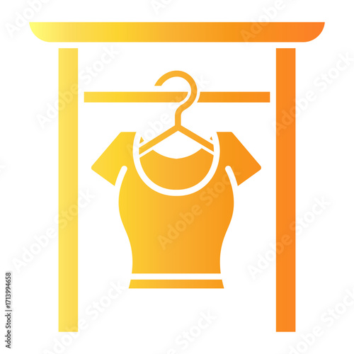 clothes rack Gradient icon