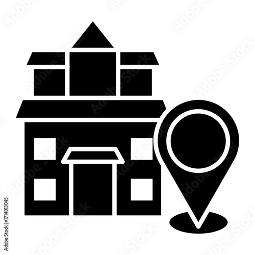 location Solid icon