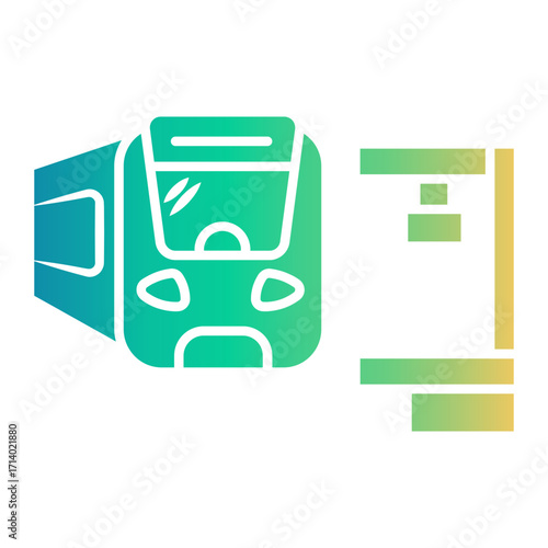vehicle Gradient icon