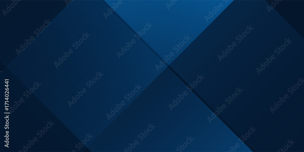 Obraz premium Modern background gradient dark navy blue banner abstract simple