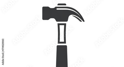 Simple hammer, a versatile tool for construction, repair, and diy projects, symbolizing strength, precision, and craftsmanship