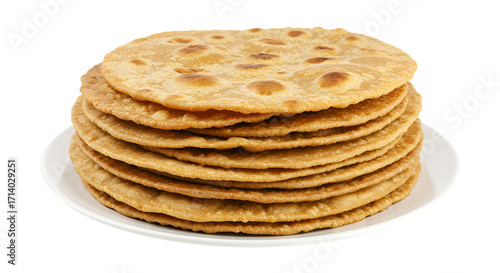  Pile of Chapatis Arranged