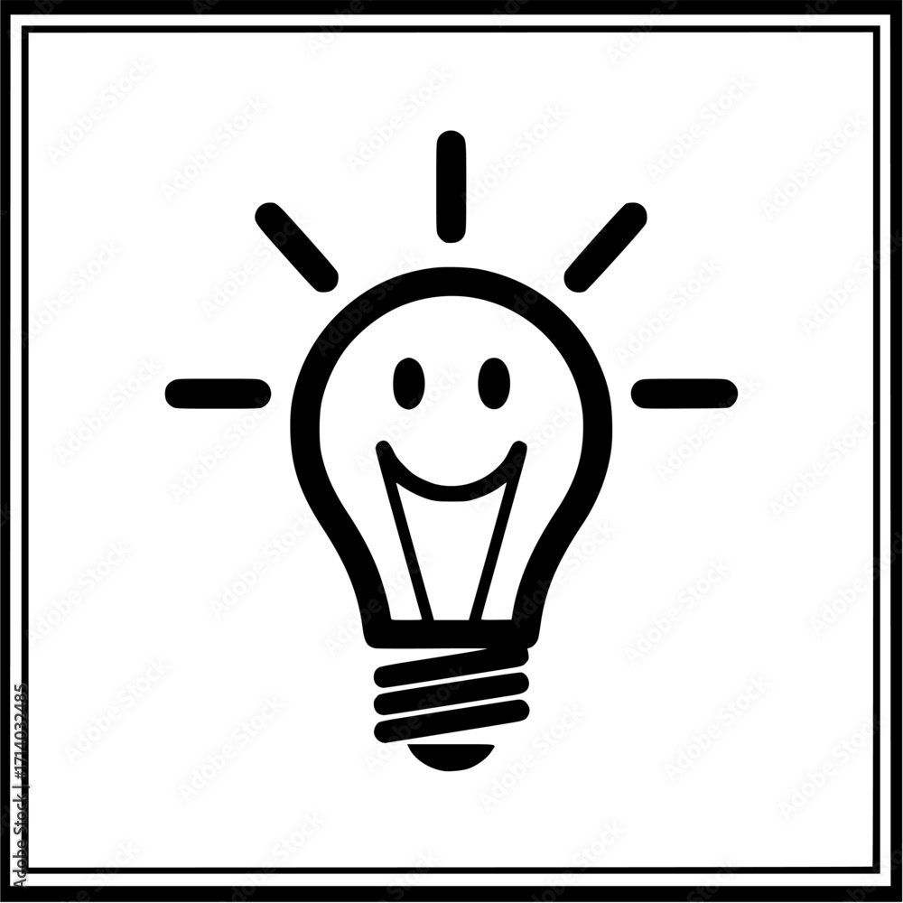 Fototapeta premium Positive Thinking Icon 